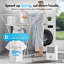 Vonhaus Dehumidifier 6l/day, 1.1l Water Tank