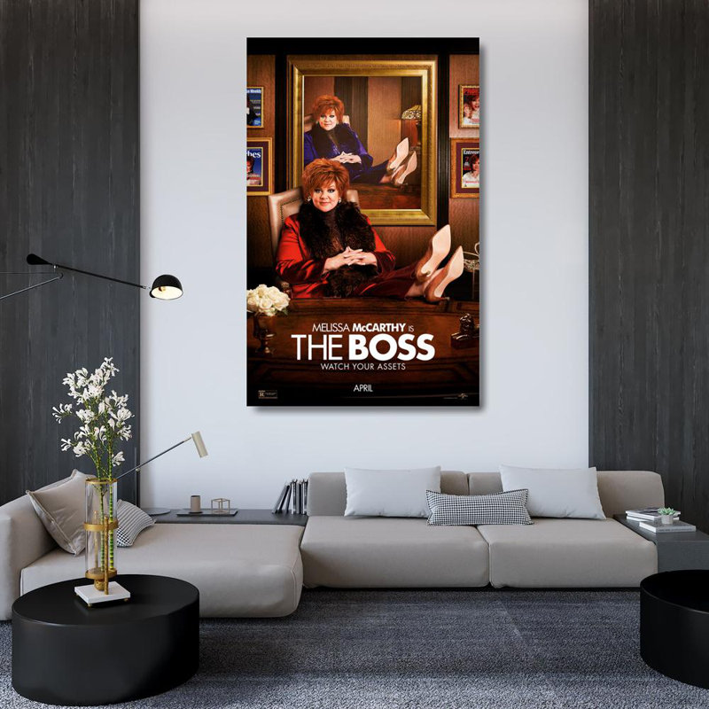 The Boss, 48" H x 30" W