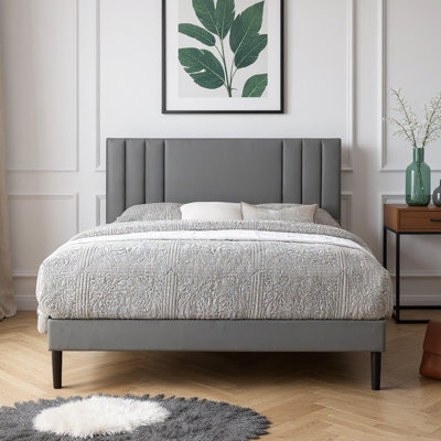 Upholstered Platform Bed