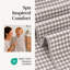 Ensemble de serviettes modernes 100% coton peigné jacquard en fils peignés Drucilla Modern-344532138