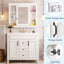 Meuble-lavabo 36 po avec lavabo et miroir-2116422269