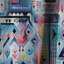 Blue Prismatic Digital Dreams Embrace - Rideau occultant géométrique abstrait - 1 panneau-107536040