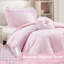 Édredon simple / simple TG à double bord à volants, motif et couche blanche douce - Microfibre brossée, légère, respirante pour une utilisation à l'année Confortable Facile à nettoyer-130192913-130192915