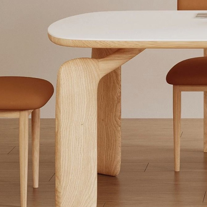 Ensemble de table et chaises à bûches, H 29,52 po x L 62,99 po x l 31,49 po