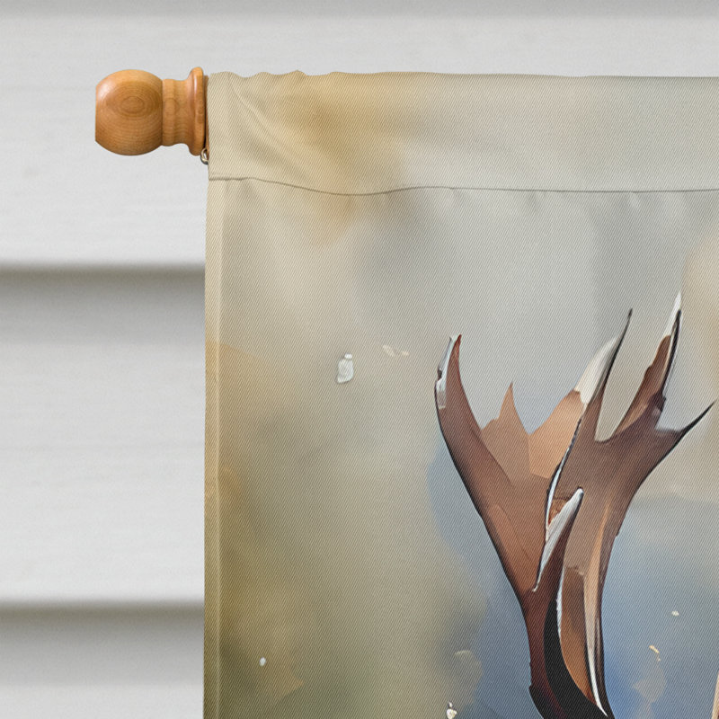 Double Sided 40'' H x 28'' W Polyester Animal House Flag