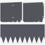 103 cm W Steel Lawn Edging Fencing-130025175-130025178