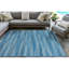 Tapis intérieur / extérieur rayé turquoise / bleu Acima-216600205
