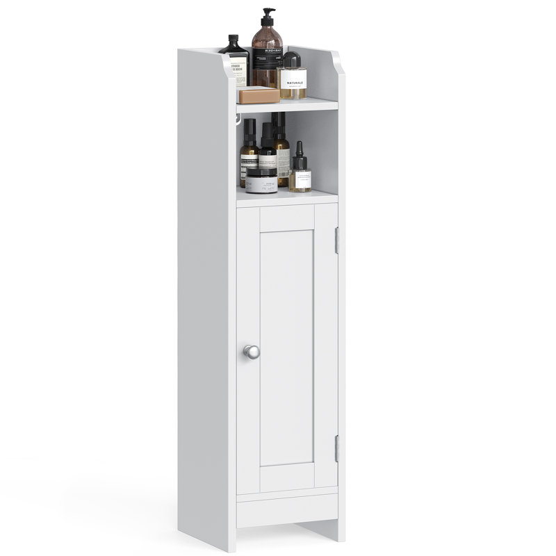 Kian Mounting / Installation Required Bathroom Cabinet, White
