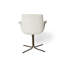 48cm H Boucle Upholstered Metal Armchair-1769818274-1769818272