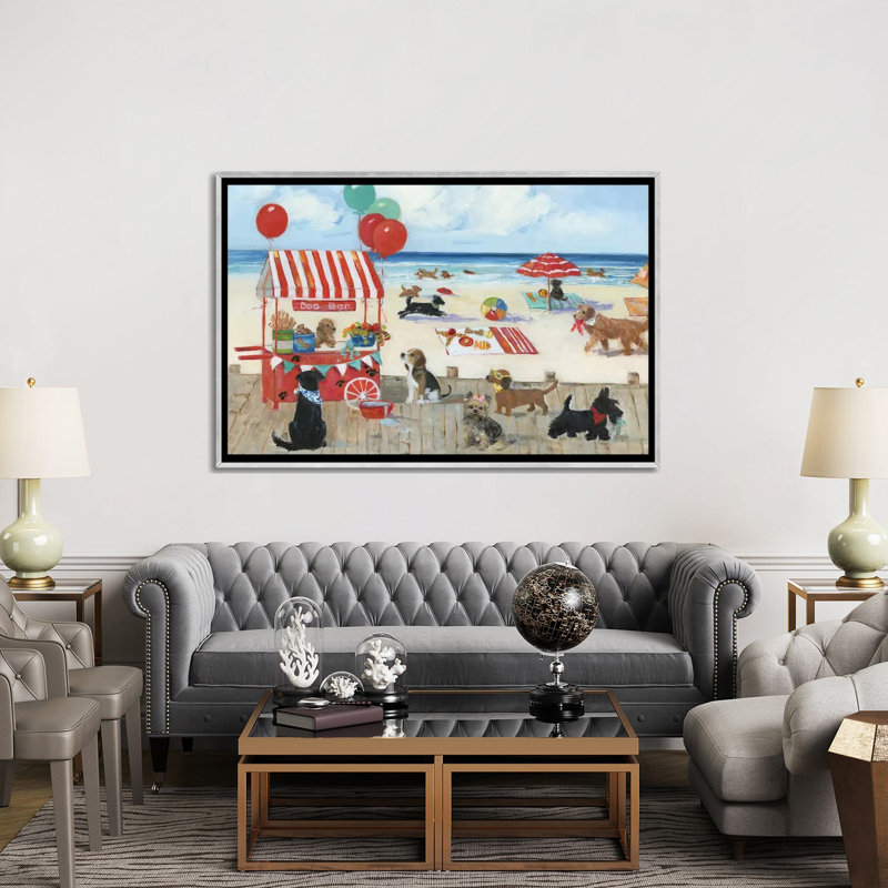 «Catching the Wind» par Sally Swatland - reproduction d'art, H 18 po x l 26 po x P 1,5 po, Pas de tapis