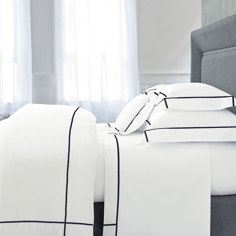 Athena Percale Pillow Case, King Pillowcase, Fjord