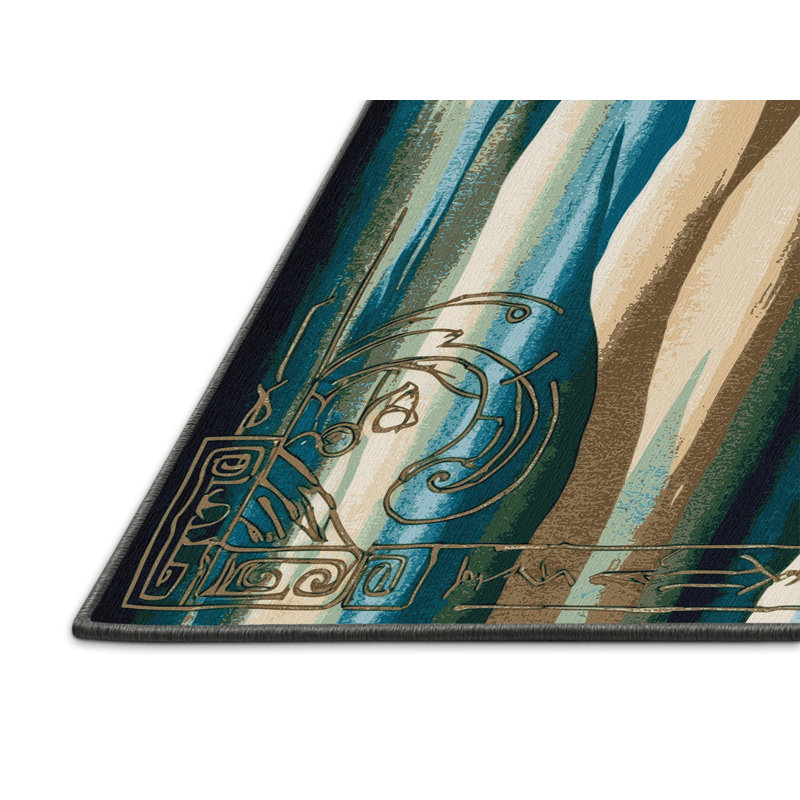 Tapis Serene Ripples, Rectangulaire 2 pi x 3 pi
