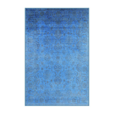 Tapis oriental bleu / gris Hysell