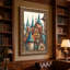 Art mural sur toile, château médiéval-626349640