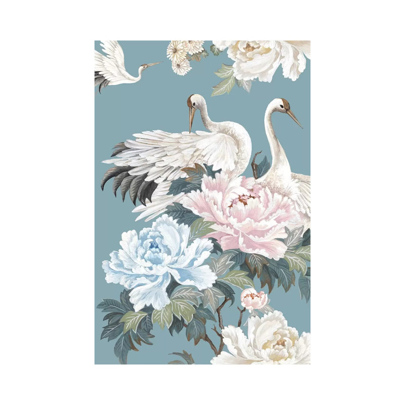 «Celestial Garden I» par Eva Watts - impression sur toile tendue, H 60 po x l 40po x P 1,5 po