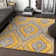San Francisco Geometric Shag Area Rug