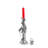8'' H Pewter Tabletop Candlestick