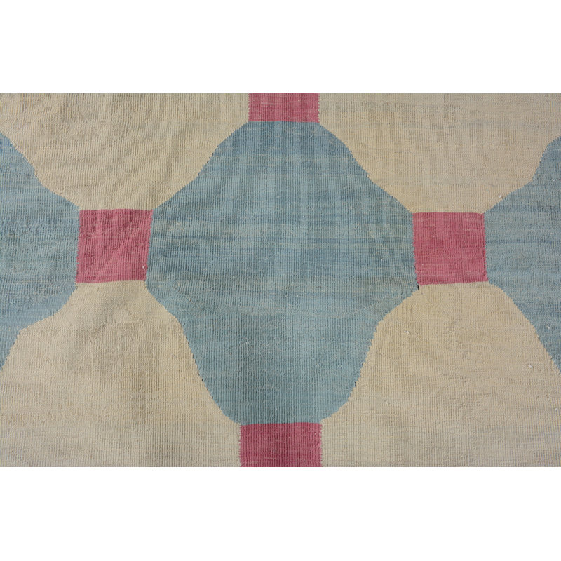 Tapis de couloir 3,5 po x 12 pi, tapis Boho, tapis rétro, tapis turc, tapis bleu Oushak, tapis frais