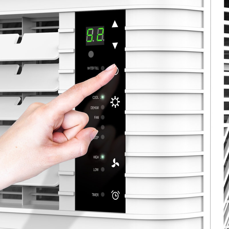 R.W.FLAME Portable 3-in-1 10000BTU Air Conditioner with Remote Control,24Hrs Timer,Digital Display, 270
