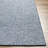 Rectangle Tariah Handmade Flatweave Wool Area Rug in Blue-704072476