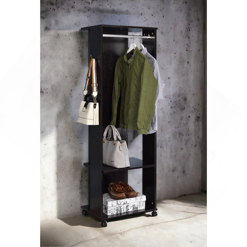 Kolen Espresso Finish Hall Tree