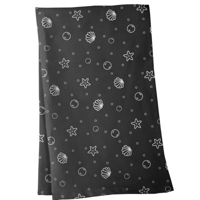 Seashell Pattern Tea Towel