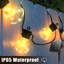 Guirlande solaire imperméable Olawale 50FT 50LED IP65