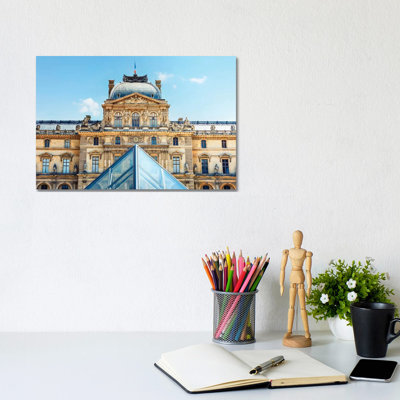 Louvre Architecture by Manjik Pictures - Gallery-Wrapped Canvas Giclée on Canvas