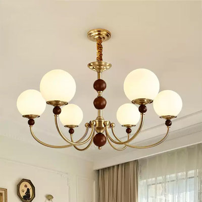 Pied de lampe en fer avec abat-jour en verre French French
