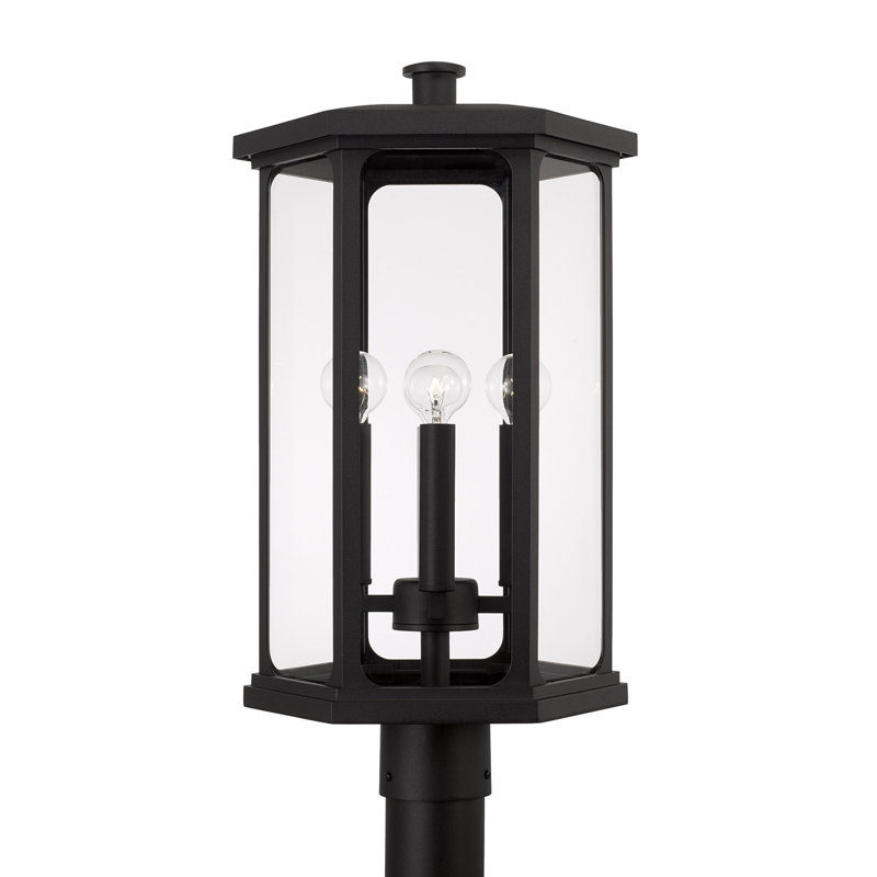 Transparent Lantern Head, Black