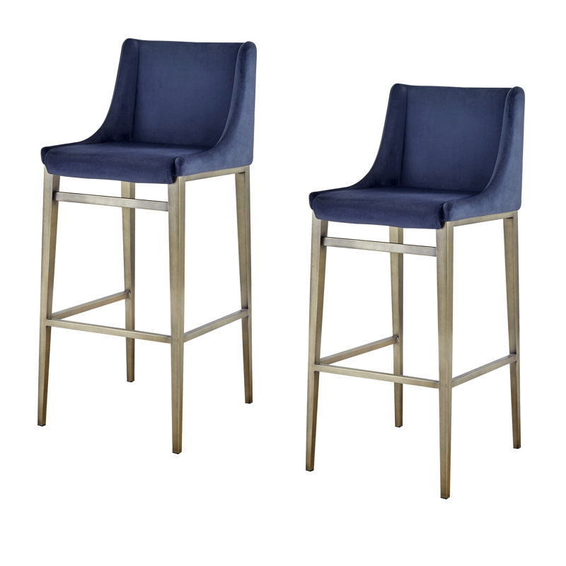 Bryant Upholstered Counter Stool with Metal Frame