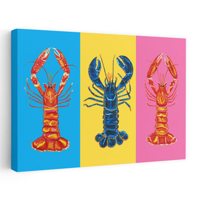 Art contemporain Art homard contemporain