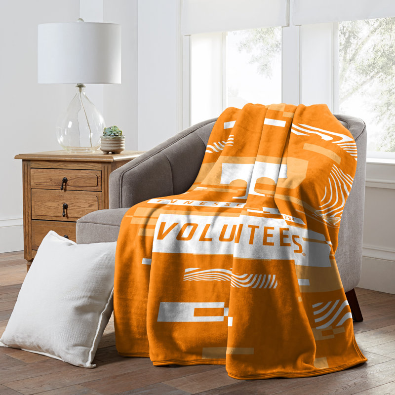 Throw Blanket, Yellow/White, Tennessee Volunteers