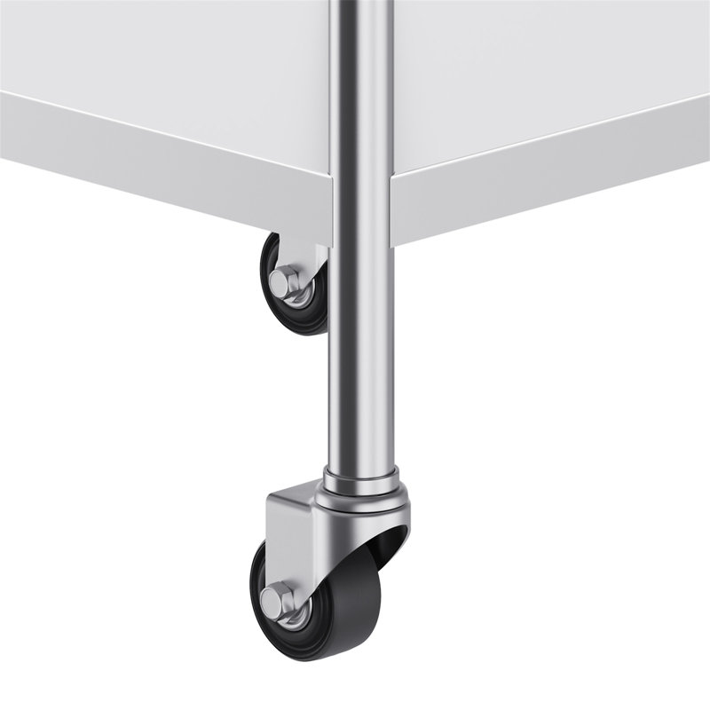 Table de travail en acier inoxydable