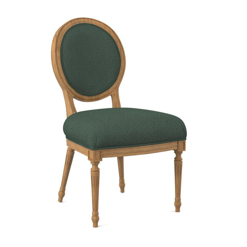 Dauphin Dining Chair, Amber, Filigree Ivory