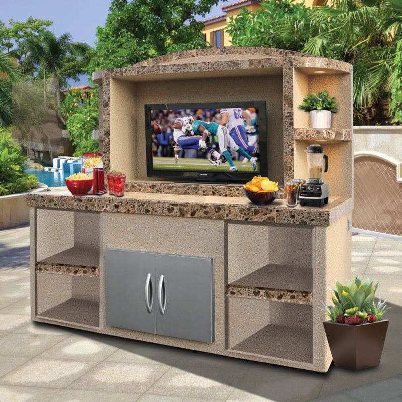 Angelique Stone/Concrete Bar Counter