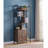 6 Shelf  Bookcase With 2 Door Storage Cabinet With 2 Shelves -  And Metal-107314424