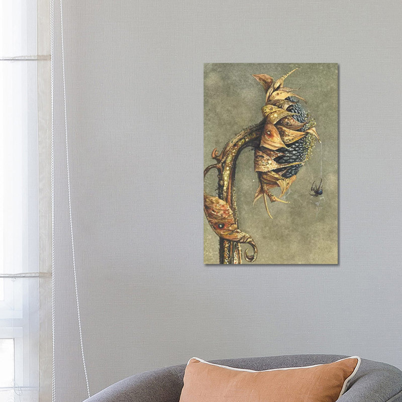 Along Came A Spider by Maggie Vandewalle - Wrapped Canvas Print, 66.04 cm H x 45.72 cm W x 3.175 cm D