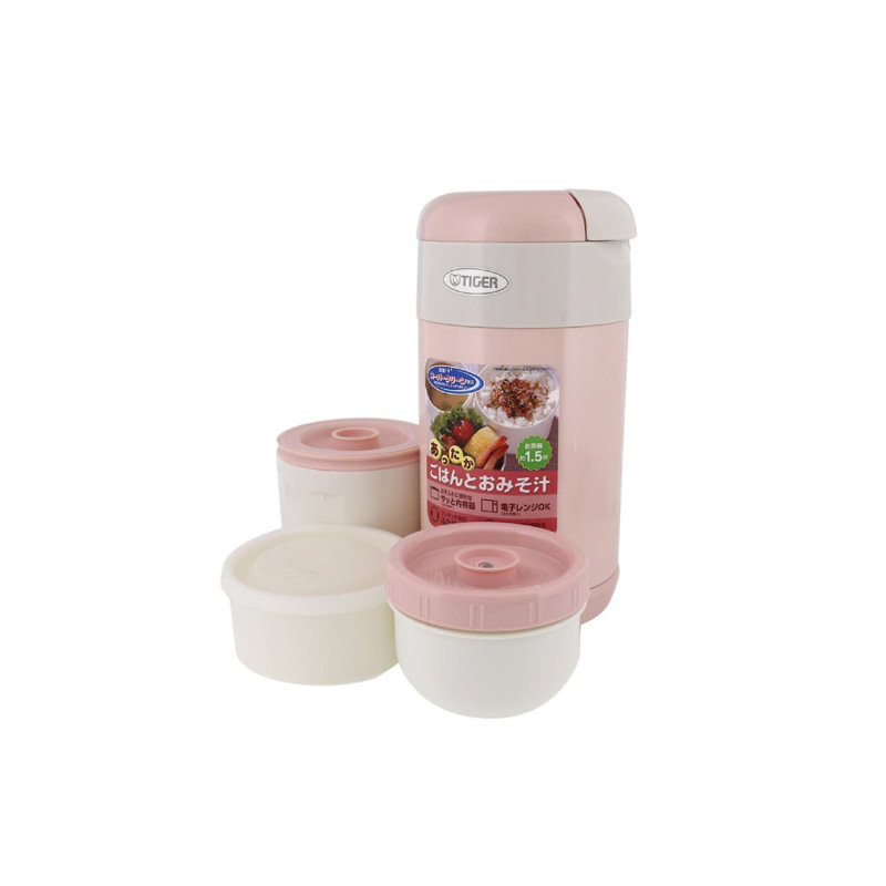Contenant alimentaire repas 31 oz, Rose