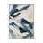 EE8F93A4049F40008A95FA760913A558 36" L x 2.5" W x 48" H Abstract Painting in Multi blues