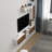 Expandable Floating TV Stand with Convertible Shelves,DIY