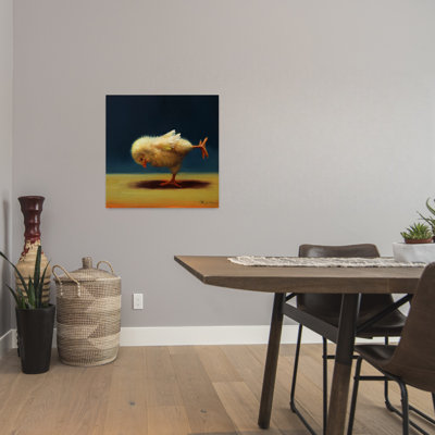 Art urbain contemporain oiseau de yoga
