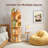 Solid Wood Rotating Bookshelf With Great Texture