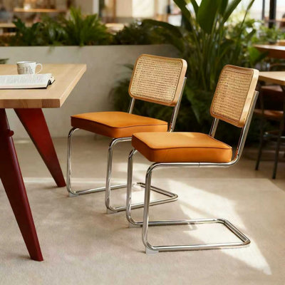 Dining Chairs with Metal Frame