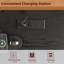 Bureau d'ordinateur 53 pouces en bois avec tiroirs, station de charge et classeur de style campagnard-2093623938