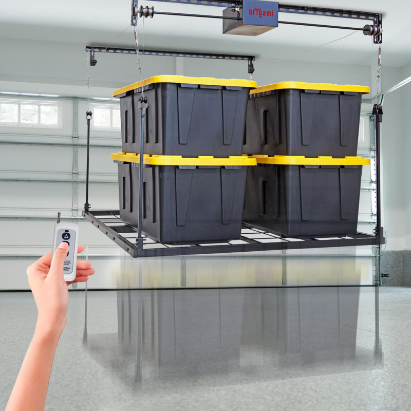 Origami Motorized Garage Storage Shelf 