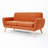 Loveseat, Button-Tufted Sofa For Small Space