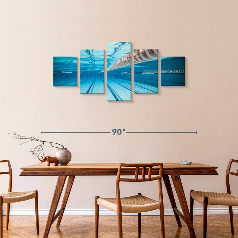Underwater View, 34" H x 74" W
