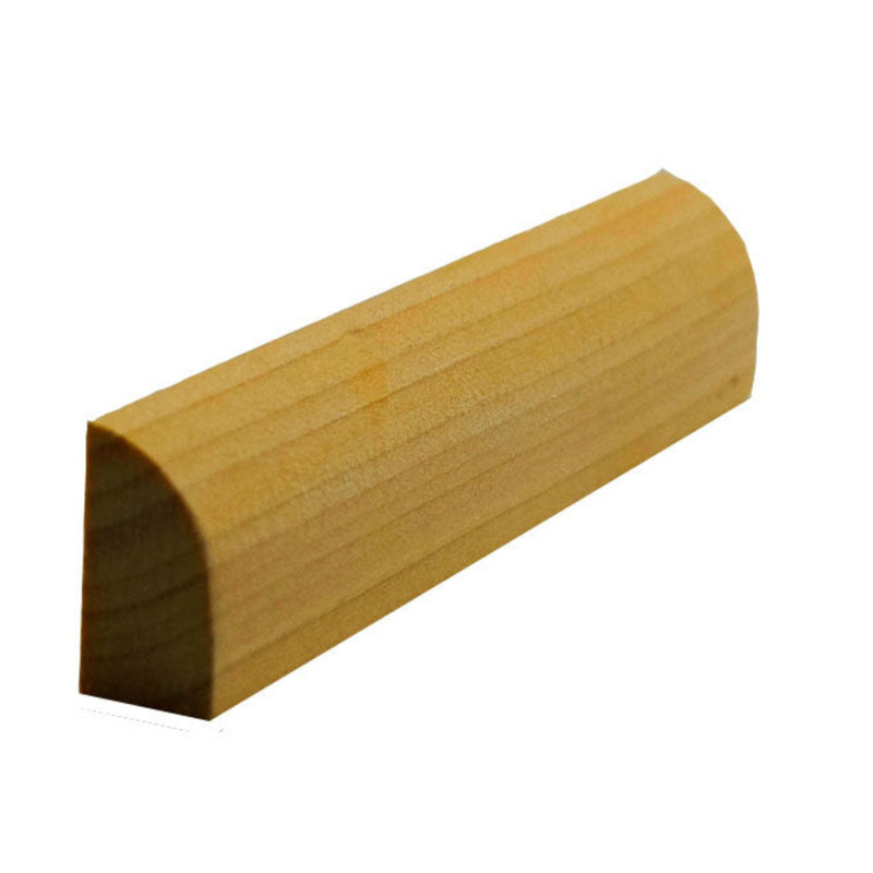 Chaussure de plinthe EWBS11 de 3/4 po de hauteur x 1/2 po. Sans finition, Peuplier