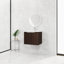 Armoire de salle de bain 24 po avec lavabo en résine, portes à fermeture en douceur, fixation flottante, pour petite salle de bain-1754377231
